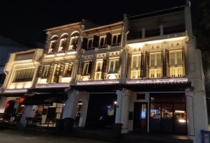厦门街 (Amoy St) 的历史建筑。