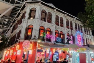  丁加奴街 (Trengannu St)  和史密斯街 (Smith St) 历史建筑。