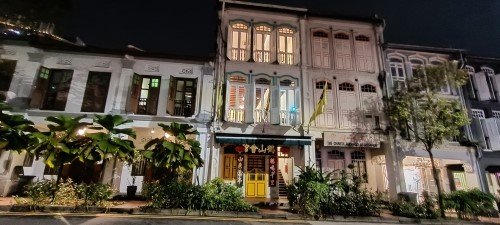 Heritage buildings at Kreta Ayer Rd.