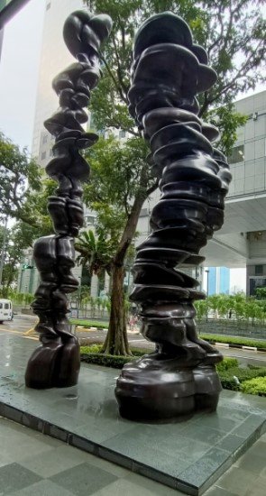 Point of View series by Anthony Cragg in 2011.