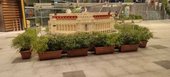 The Model of the Fullerton Hotel.
