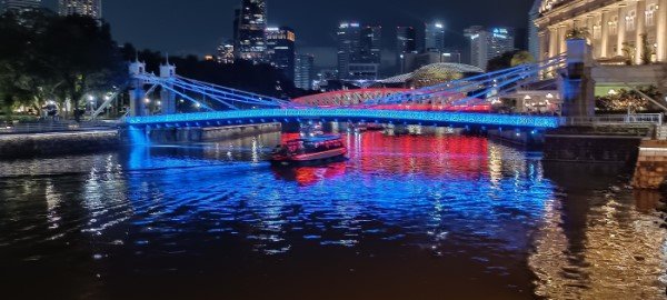 The Cavenagh Bridge.