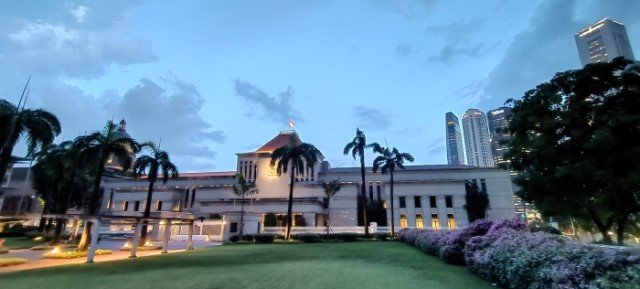 The Parliament House.