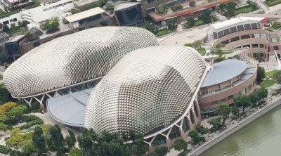 Photo taken from CapitaSpring's 1-Arden Sky Garden (Level 51).