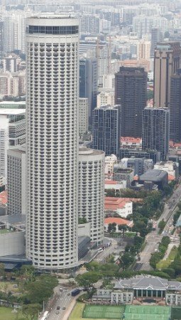 Photo taken from CapitaSpring's 1-Arden Sky Garden (Level 51).