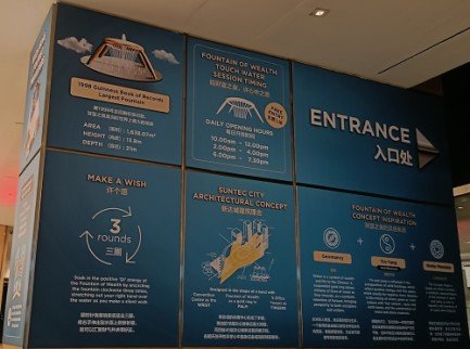 To the entrance to the Fountain of Wealth. 