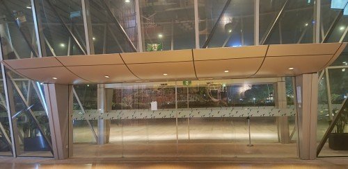 Walk straight out of the building and explore.