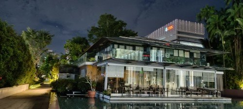 My Art Space Cafe at the Istana Park 总统府公园的我的艺术空间咖啡馆。