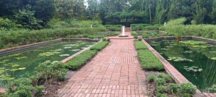 Sundial at Sundial Garden.