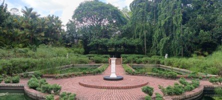 Sundial at Sundial Garden.