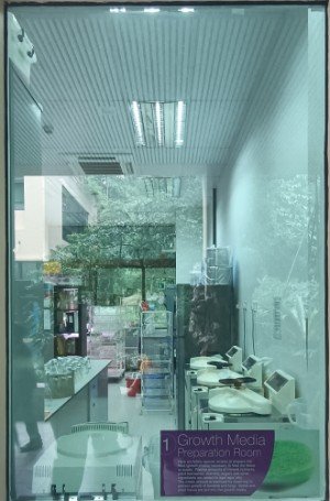 Orchid Breeding Room 1: Growth Media Preparation Room.
