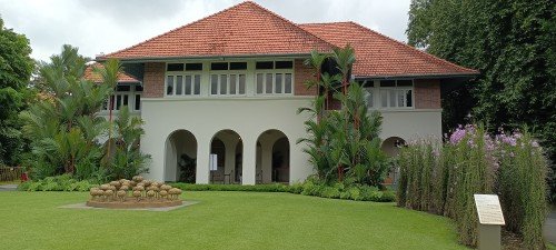 The Istana VILLA 总统府别墅建于 1908 年。