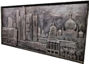 建筑：旧与新。