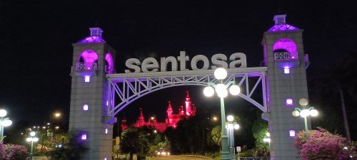 Sentosa Twin Towers.