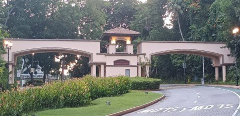 圣淘沙湾入口。