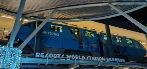 Resorts World Sentosa Station.