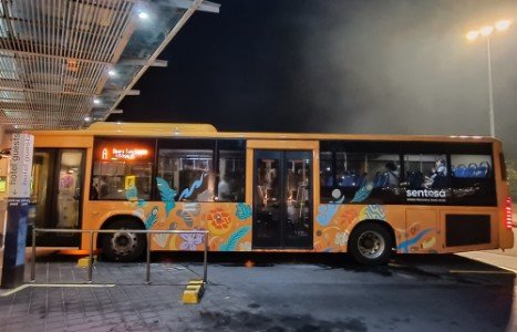 Take the Sentosa Bus A from Beach Station Bus Terminal.