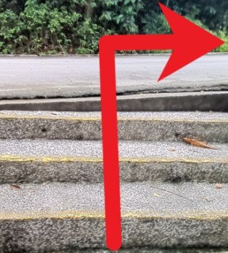 从山顶右转，步行去西乐索炮台。