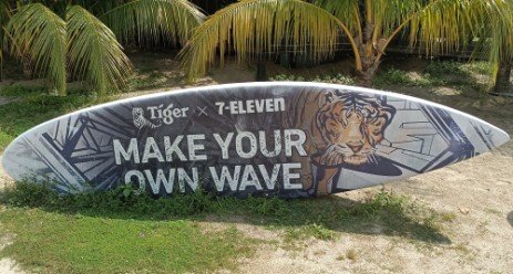 巴拉望海滩的七十一。