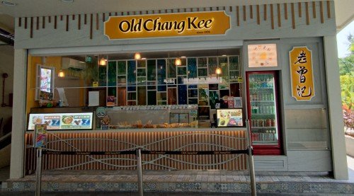 位于海滩转换站的老张记是圣淘沙最便宜的美食之一。