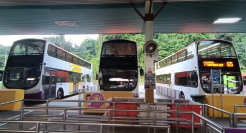 Starting Journey at 14009 HarbourFront Bus Interchange at Seah Im Rd.