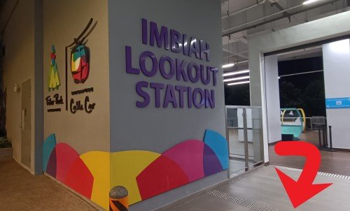 从英比奥瞭望台站出来。