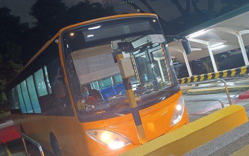 到位于声音路的 14009 港湾巴士转换站。