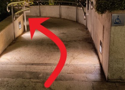 Or go down the slope.