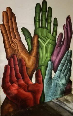 Chris Chai 的壁画 PROJECTLIONHEARTSG。