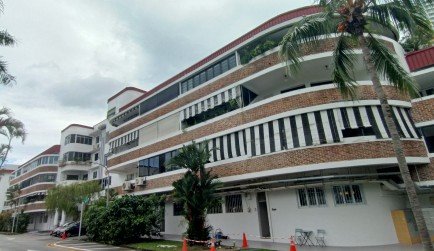 关川街 78 号座:马蹄形街区。